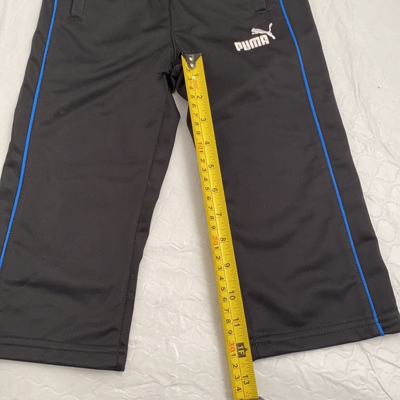 Puma blue jacket and black pants tracksuit set 2T - Picture 13 of 15